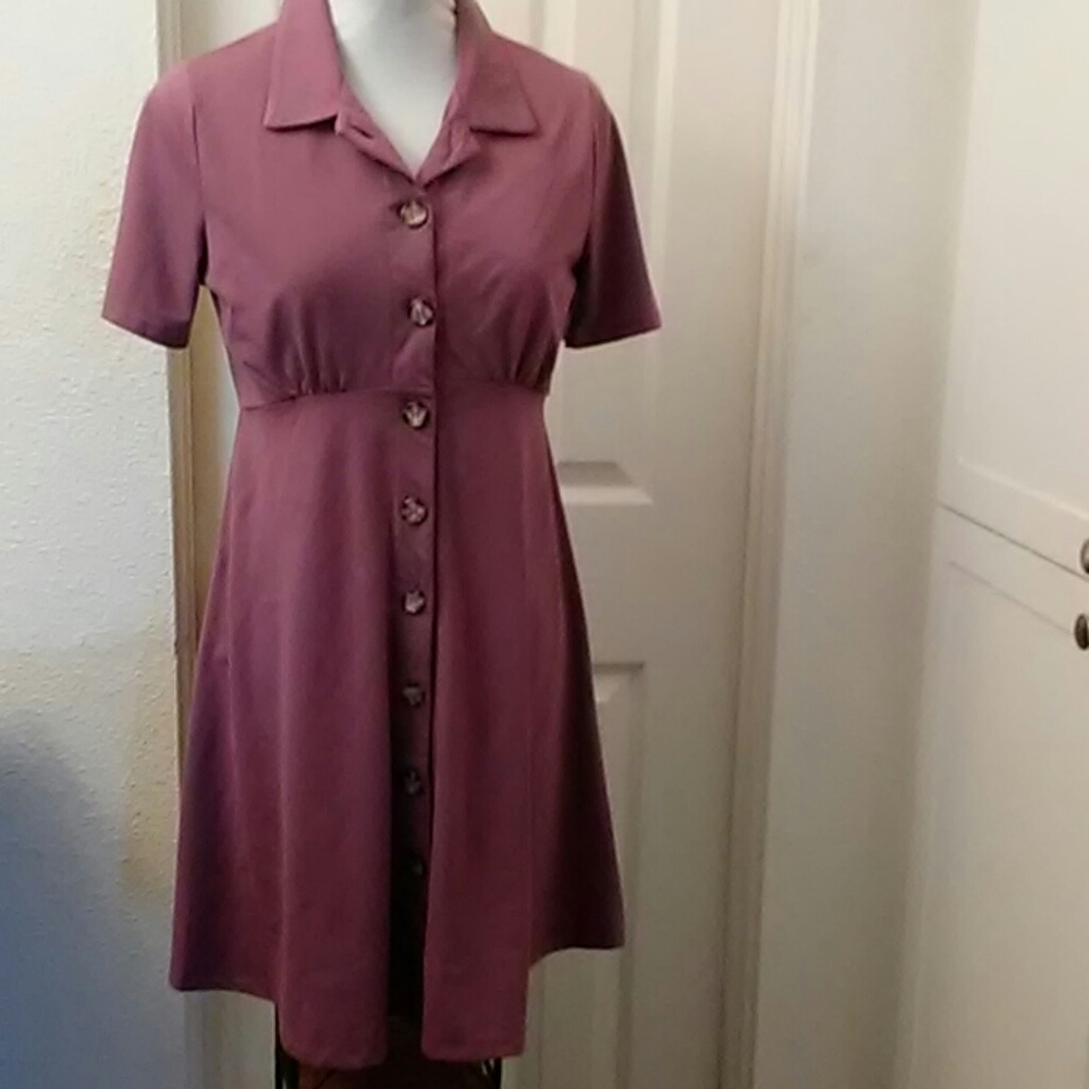 Good Luck Gem button down dress